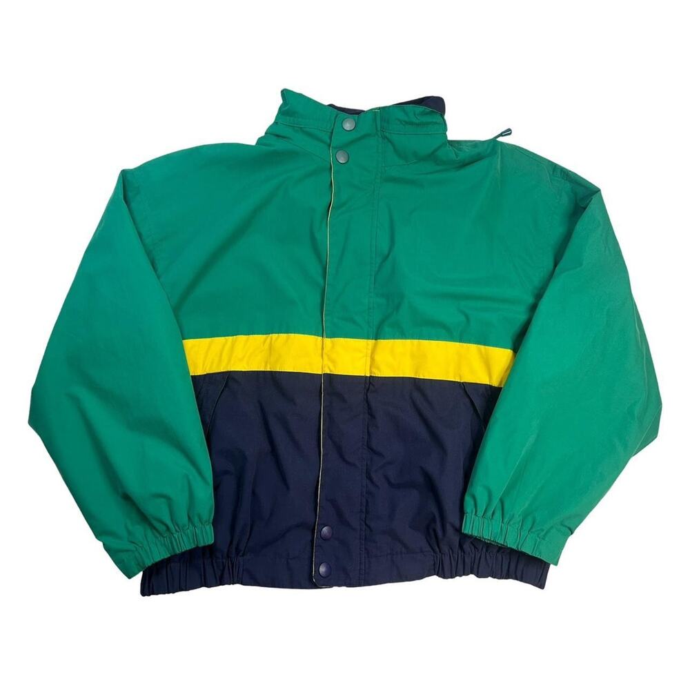 Y2k skater stripe windbreaker sutter & grant 2XB